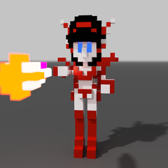 The Guardian Legend Althea Voxel v1 by CyberSkull